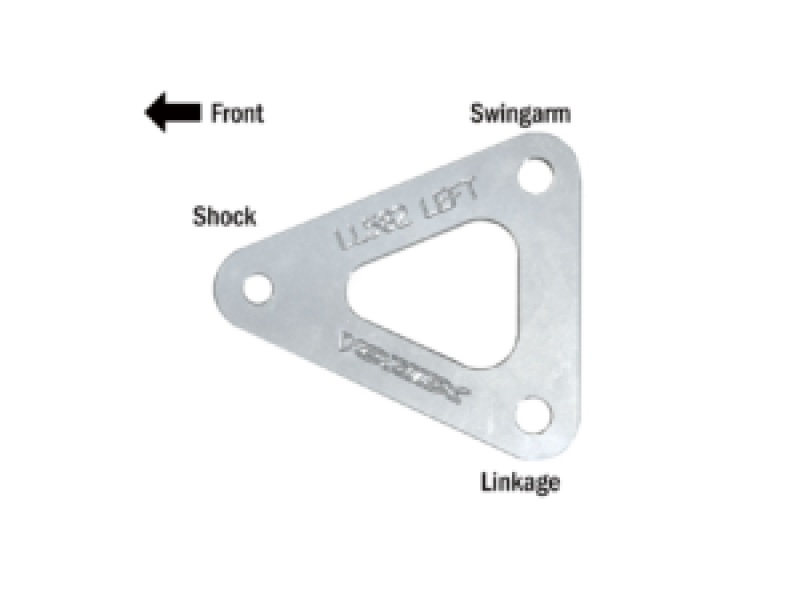 Yamaha YZF-R1 Lowering Link Kit - Vortex Racing - Silver - 2004
